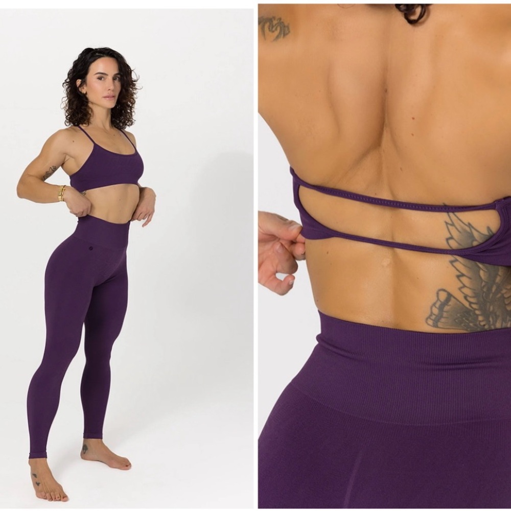 NWT Zentoa purple sports bra